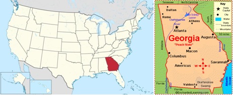 细数美国各州主要产业和500强公司之乔治亚州