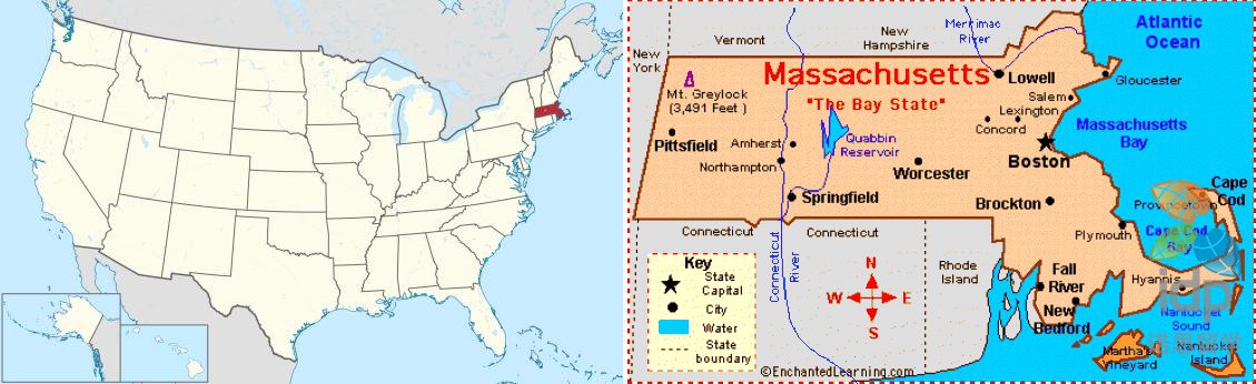 细数美国各州主要产业和500强公司之马萨诸塞州