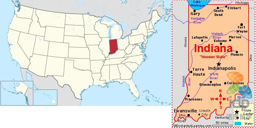 细数美国各州主要产业和500强公司之印第安纳州