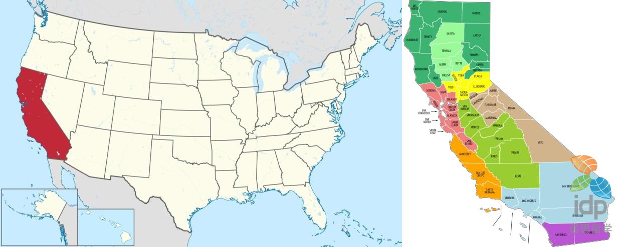 細數美國各州主要產業和500強公司之加利福尼亞州