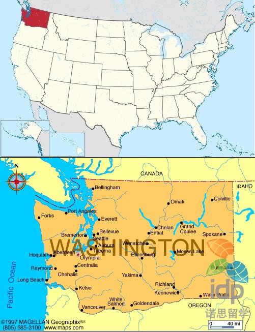 细数美国各州主要产业和500强公司之华盛顿州